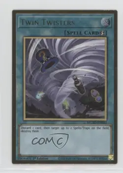 PGR - Twin Twisters 1st Ed. YuGiOh Maximum Gold: El Dorado #MGED-EN043 0j75 - Image 1