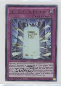 The Deal of Destiny 1st Ed. YuGiOh Brothers Legend #BROL-EN055 00jz - Image 1
