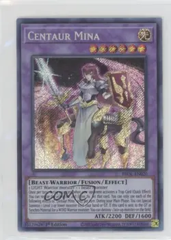 Centaur Mina 1st Ed. YuGiOh Brothers of Legend #BROL-EN020 0l0d - Image 1