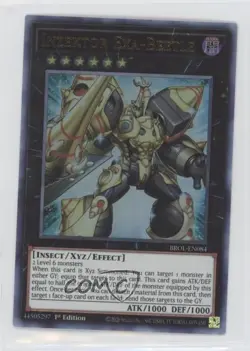UR - Inzektor Exa-Beetle 1st Ed. YuGiOh Brothers of Legend #BROL-EN084 0bt4 - Image 1