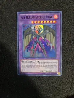 Evil Hero Malicious Fiend - LCGX-EN072 - Super Rare 1st Edition Yugioh - Image 1