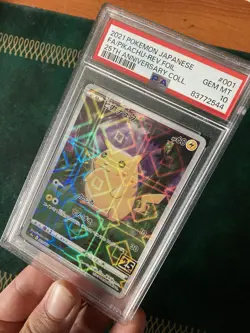 PSA 10 Pikachu Reverse Holo 001/028 S8a 25th Anniversary Japanese Pokemon Card - Image 3