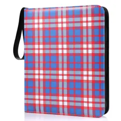 Trading Card Binder, 900 Pockets Baseball Card Binder Sleeves with Zipper, Do... - Image 1