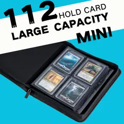 Toploader Binder, Holds 112+ Toploaders, 4 Pocket Top Loader Card Storage Cas... - Image 2