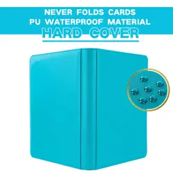 Toploader Binder, Holds 112+ Toploaders, 4 Pocket Top Loader Card Storage Cas... - Image 3