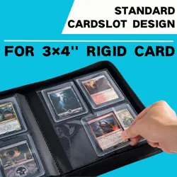 Toploader Binder, Holds 112+ Toploaders, 4 Pocket Top Loader Card Storage Cas... - Image 5