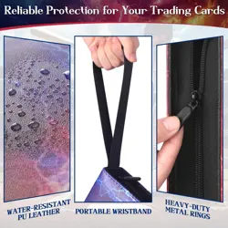 900 Pockets Baseball Card Binder for Trading Cards, 9 Pocket Sports Card Bind... - Image 3
