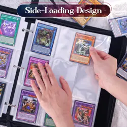 900 Pockets Baseball Card Binder for Trading Cards, 9 Pocket Sports Card Bind... - Image 5