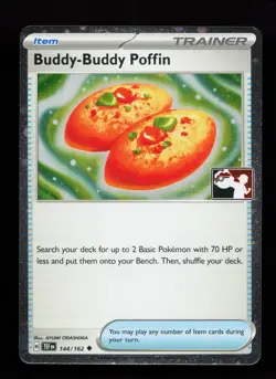 Buddy-Buddy Poffin 144/162 Promo,FOIL Prize Pack Series Cards Pokemon Card - Image 1