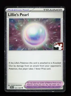 Lillie's Pearl 151/159 Promo,FOIL Prize Pack Series Cards Pokemon Card - Image 1