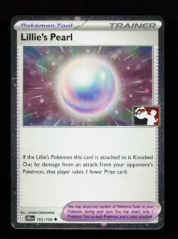 Lillie's Pearl 151/159 Promo,FOIL Prize Pack Series Cards Pokemon Card - Image 1