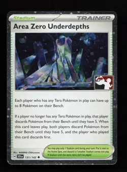Aera Zero Underdepths 131/142 Promo,FOIL Prize Pack Series Cards Pokemon Card - Image 1