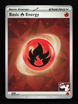 Fire Energy 010 Promo,FOIL Prize Pack Series Cards Pokemon Card - Image 1