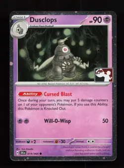 Dusclops 019/064 Promo,FOIL Prize Pack Series Cards Pokemon Card - Image 1