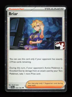 Briar 132/142 Promo,FOIL Prize Pack Series Cards Pokemon Card - Image 1