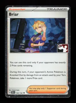 Briar 132/142 Promo,FOIL Prize Pack Series Cards Pokemon Card - Image 1
