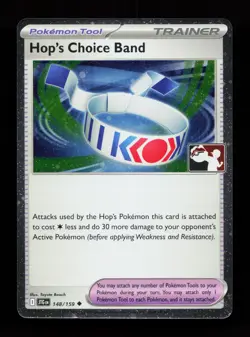 Hop's Choice Band 148/159 Promo,FOIL Prize Pack Series Cards Pokemon Card - Image 1