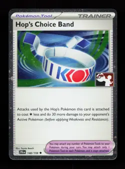 Hop's Choice band 148/159 Promo,FOIL Prize Pack Series Cards Pokemon Card - Image 1