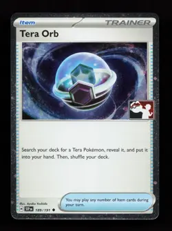 Tera Orb 189/191 Promo,FOIL Prize Pack Series Cards Pokemon Card - Image 1