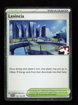 Levincia 150/159 Promo,FOIL Prize Pack Series Cards Pokemon Card - Image 1