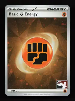 Fighting Energy 014 Promo,FOIL Prize Pack Series Cards Pokemon Card - Image 1