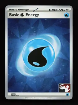 Water Energy 011 Promo,FOIL Prize Pack Series Cards Pokemon Card - Image 1