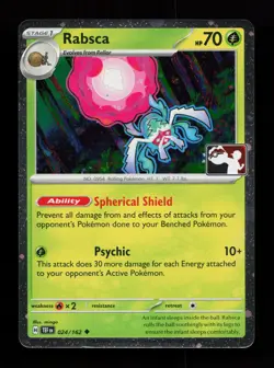 Rabsca 024/162 Promo,FOIL Prize Pack Series Cards Pokemon Card - Image 1