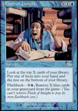 Flash of Insight - Light Play MTG Judgment - Image 1
