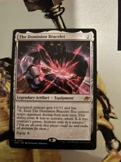 1x The Dominion Bracelet MTG Edge of Eternities Mythic Rare Nonfoil NM - Image 1