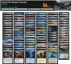 Lord of the Nazgul MTG Commander Deck (Sleeves, tokens and deckbox included) - Image 2