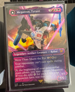 Megatron Tyrant MTG Commander Deck (Sleeves, tokens and deckbox included) - Image 1