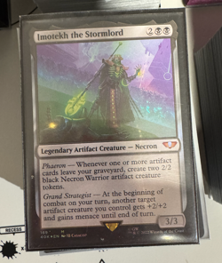 Imotekh the Stormlord MTG Commander Deck (Sleeves, tokens and deckbox included) - Image 1