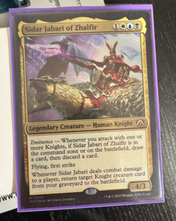 Sidhar Jabari Knights MTG Commander Deck (Sleeves, tokens and deckbox included) - Image 1