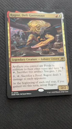 Ragost Deft Gastronaut - MtG Edge of Eternities - NM - Image 1