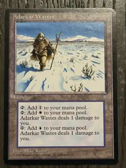 Adarkar Wastes - Ice Age - Magic The Gathering - MTG - Image 1