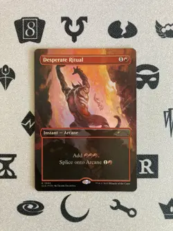 Desperate Ritual - FOIL *SECRET LAIR* NEAR MINT *FRANK FRAZETTA* 2025 *MTG* RARE - Image 1