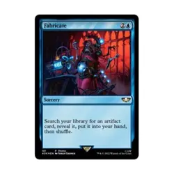 WOTC MtG Launch Party & Release Event Promos Fabricate (R) (Foil) NM - Image 1
