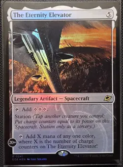 MTG Edge Of Eternities The Eternity Elevator Foil (Rare) - Image 1