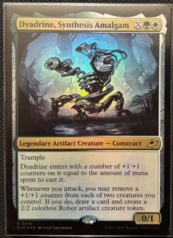 MTG Edge Of Eternities Dyadrine, Synthesis Amalgam Foil (Rare) - Image 1