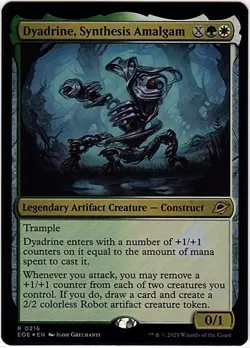 MTG Edge Of Eternities Dyadrine, Synthesis Amalgam Foil (Rare) - Image 2