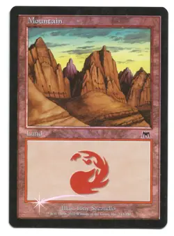 MTG - Mountain (343) - Onslaught (ONS) - 354 - Foil - English - NM - Image 1