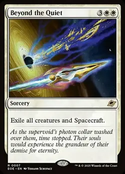 Beyond the Quiet - MtG Edge of Eternities - NM - Image 1