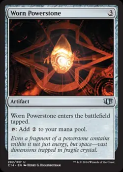 Worn Powerstone - Light Play MTG Commander 2014 Edition - Image 1