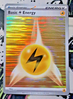 Basic Lightning Energy SVE020 Holo Pokemon Black & White - Image 1
