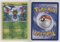 Yanma Reverse Foil Pokemon XY Phantom Forces #3 0a3 - Image 3