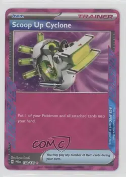 ACE SPEC - Scoop Up Cyclone Pokemon Prismatic Evolutions PRE #128 07i7 - Image 1