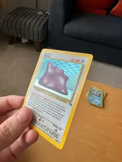 Ditto 3/62 Pokemon Fossil Set Holo Rare Card Excellent Condition - Image 4