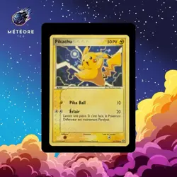 Carte Pokemon Pikachu 60/106 EX Emeraude FR - Image 1