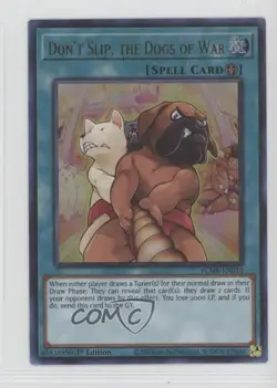 Don’t Slip the Dogs of War 1st Ed. YuGiOh Battles Legend: Monstrous Revenge 1b9b - Image 1