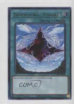 Dimensional Fissure 1st Ed. YuGiOh Battles of Legend: Monstrous Revenge 0kb5 - Image 1